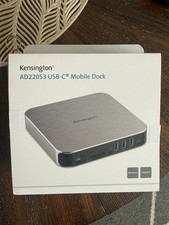 KENSINGTON AD220S3 DUAL DISPLAY DOCK FOR ANY MACBOOK M1/M2/M3/M4 Or Windows
