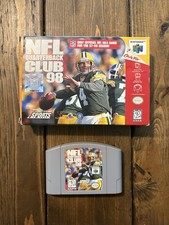 NFL Quarterback Club 98 Nintendo 64 N64 With Box
