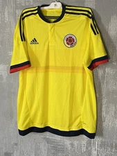 2015-2017 Home Columbia Adidas Soccer Football Jersey Mens Size 10