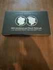 2023 Morgan and Peace Dollar Reverse Proof Two-Coin Set with COA US Mint Box