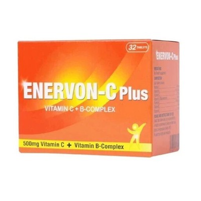 ENERVON-C Vit C 500mg + Vit B-Complex Increase Energy Immunity (32's)