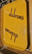 DUBROW'S Cafeteria Tray BROOKLYN Kings Highway Fiberglass Mid-Century  18x14 NYC