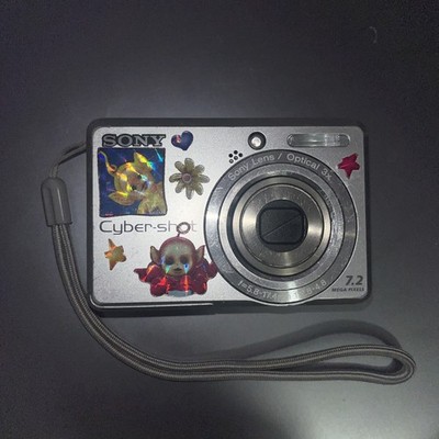 Sony Cyber-Shot DSC-S730 7.2MP 2.4'' 3x Optical Zoom Digital Camera TESTED