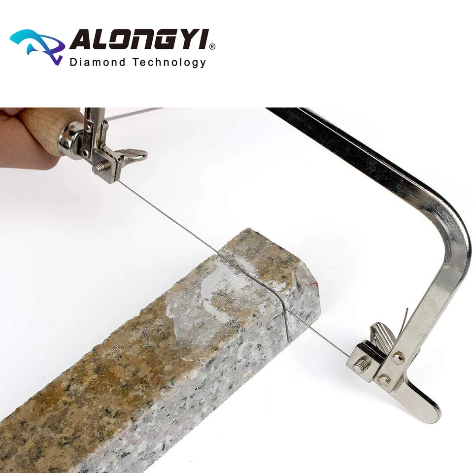 Coping Saw Steel Frame for Wood Stone Jade Metal Cutting Multifunction Hand Tool - Image 2 of 4