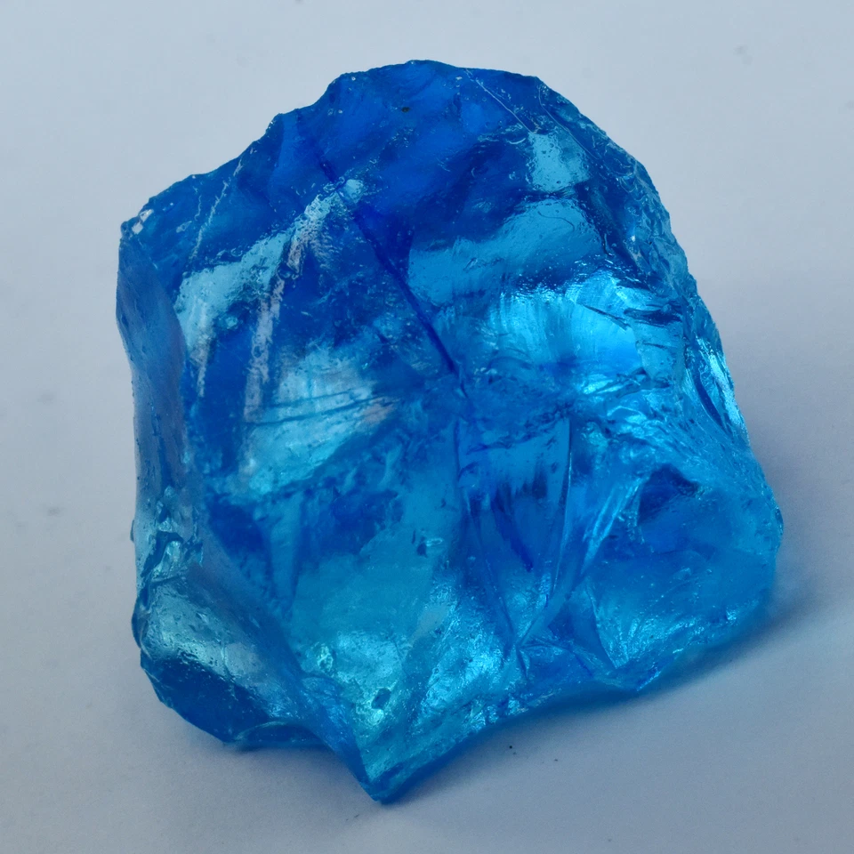 СЕРТИФИЦИРОВАННЫЙ сапфир синий необработанный необработанный драгоценный камень россыпью огромный размер - Изображение 3 из 4