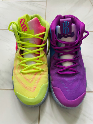 kyrie purple and yellow