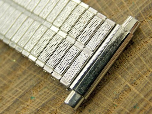 JB Champion NOS Stainless Expansion 16mm-21mm Mens Unused Vintage Watch Band