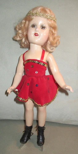 1939 Madame Alexander Composition 15" Sonja Henie Doll