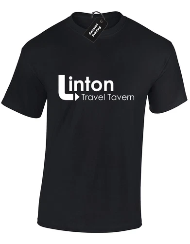 Linton Travel Tavern Top Funny Alan Partridge North Unisex T-Shirt - Picture 3 of 9