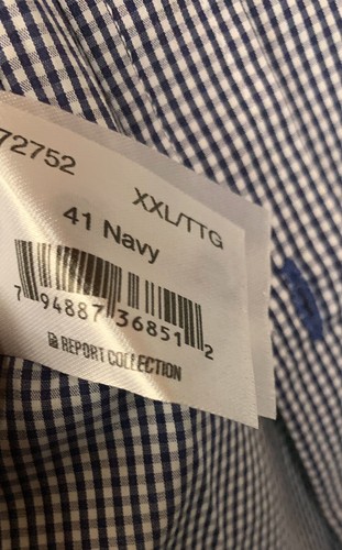 SPORT SHIRT 2XL MEN’S L/S by REPORT COLLECTION - Picture 8 of 9