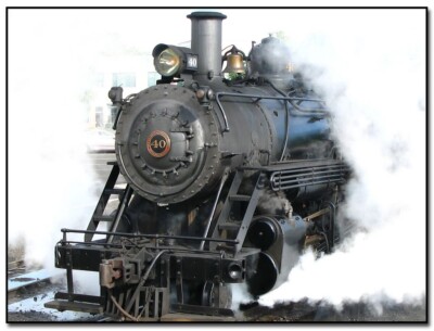 Smokey Train Steam Roaming Photo 8.5x11
