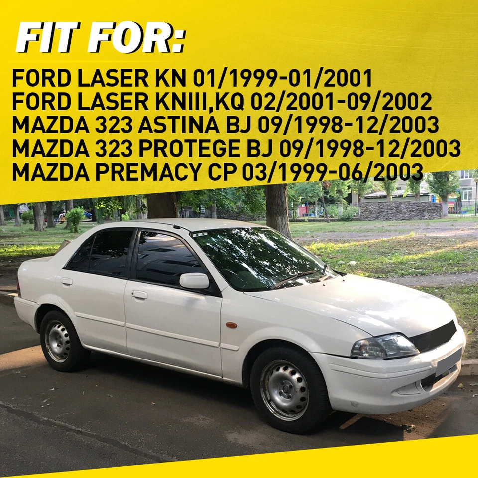 Set 4 Pcs FRONT + REAR Inner Door Handle Left Right For Ford Laser KN KQ 99~02 - image 2 of 4