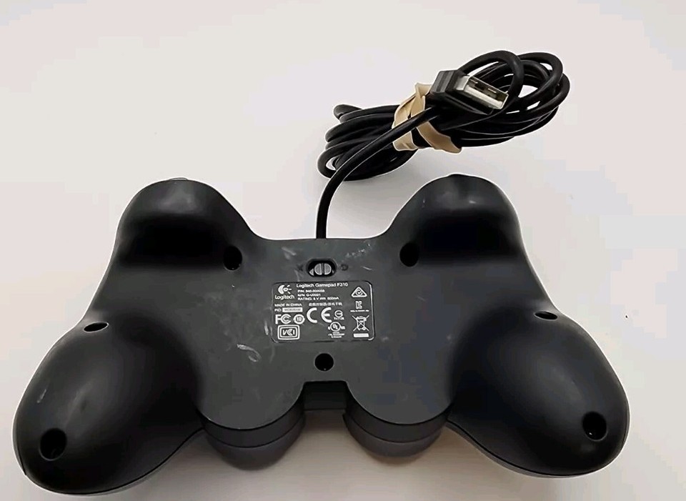 Logitech F310 Wired Controller Dual Analog PC USB Windows WORKS TESTED ...