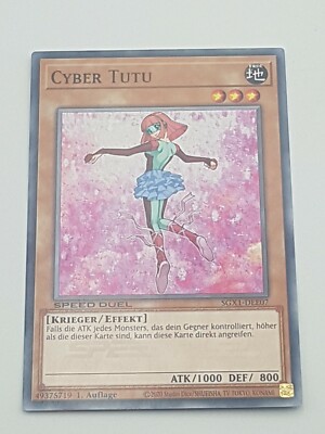 Yu-Gi-Oh Einzelkarte Cyber Tutu NM 1st 