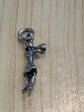 Cheerleader Sterling Silver Jewelry Charm cheer