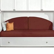 completo cuscini per letto a ponte marrone O Vari Colori Come Ultima Foto