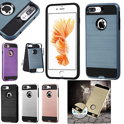 lot 6 Armor Brushed Shockproof Protector case FOR iphone 11 13 14 15 PRO MAX XR