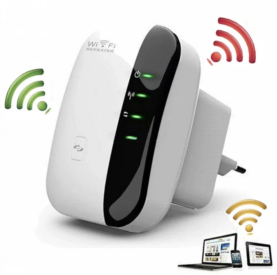Super Boost WiFi,WiFi Range Extender,Up to 300Mbps Repeater,Easy Set-Up  - Image 2 of 4