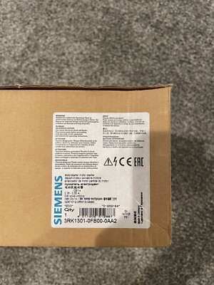 New In box !!  SIEMENS 3RK1301-0FB00-0AA2 ET200S Motor Starter.