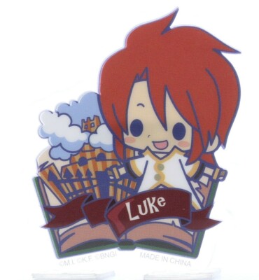 Tales of the Abyss Brooch Clear Pin Friends 2 es nino Kotobukiya Luke fon Fabre