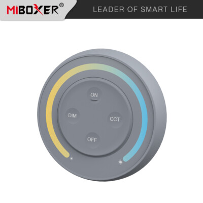 MIBOXER / Mi-Light - Fernbedienung - 1 Zone - dualweiss CCT Sunrise - grau