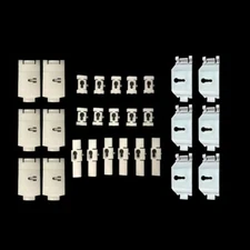 28Pc Fit For 1981-88 Cutlass Vinyl Top Roof Molding Trim RETAINING Mounting Clip