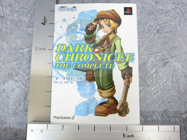 Dark Chronicle Cloud 2 Guía Completa Sony PS2 Japón Libro 2002 MW94 Foto 2 de 4