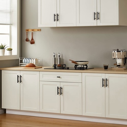 30 Pack Matte Black Kitchen Cabinet Pulls Stainless Steel Drawer T Bar Handles - Picture 9 of 21