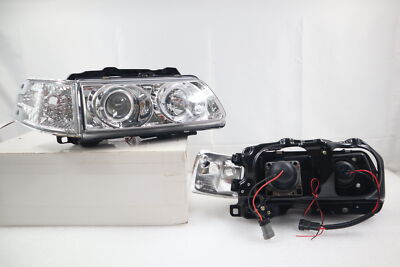 【チロル】 1988-1989 HONDA CRX SiR CR-X PROJECTOR LED HEADLIGHTS LEFT+