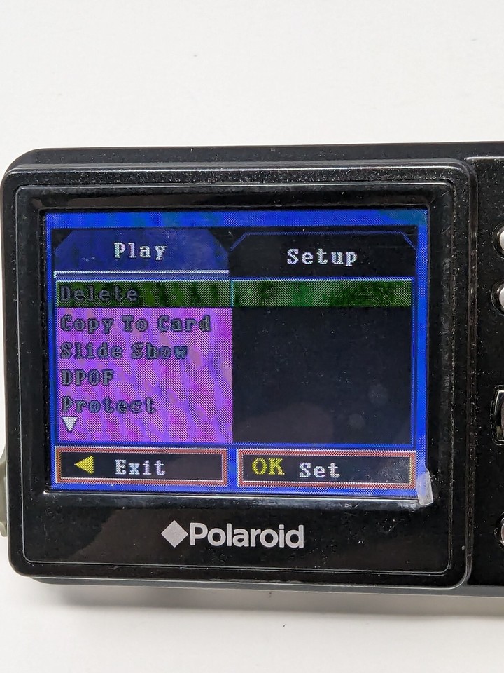 Polaroid a544 5.0 Megapixel Point and Shoot Digital Camera with manual ...