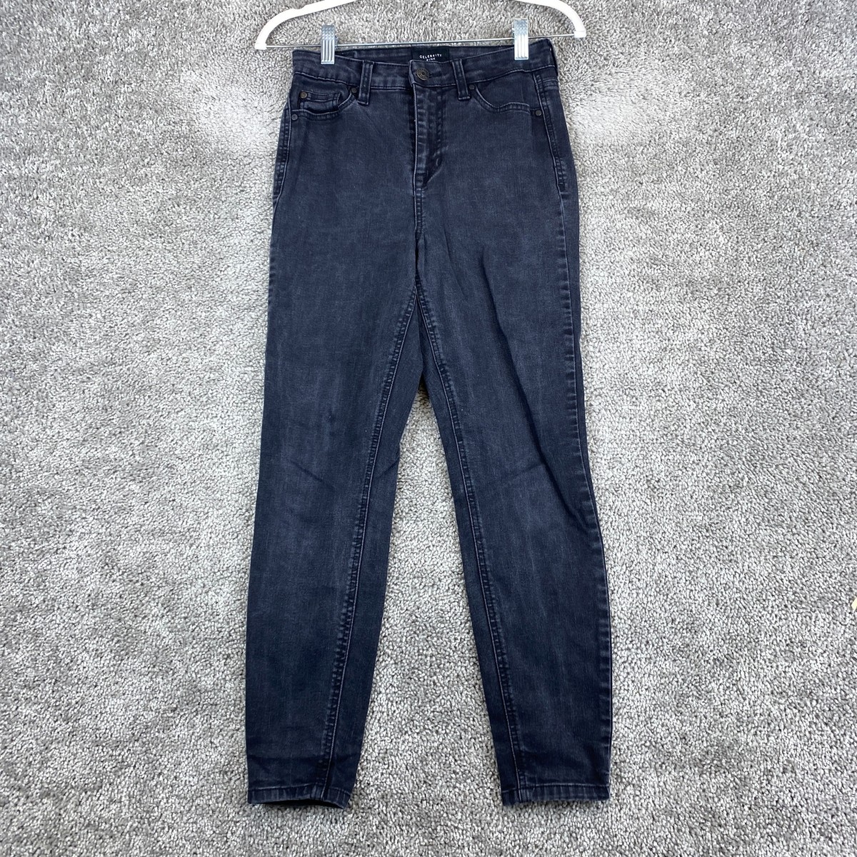 Pink Jeans Celebrity Pink High Rise Ankle Skinny Black Celebrity