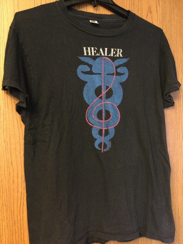 Todd Rundgren - “Healer” - 1981 Black Shirt - XL - Single Stitch - Hanes.
