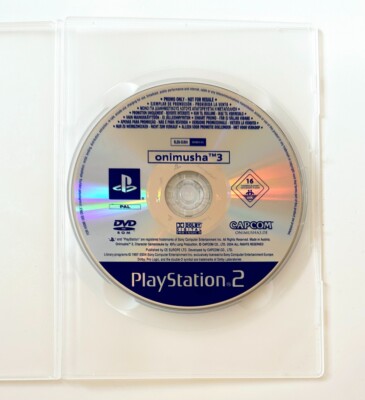 rar promo: ONIMUSHA 3 III   PlayStation 2 / PS2, Full Game, press kit, promotion
