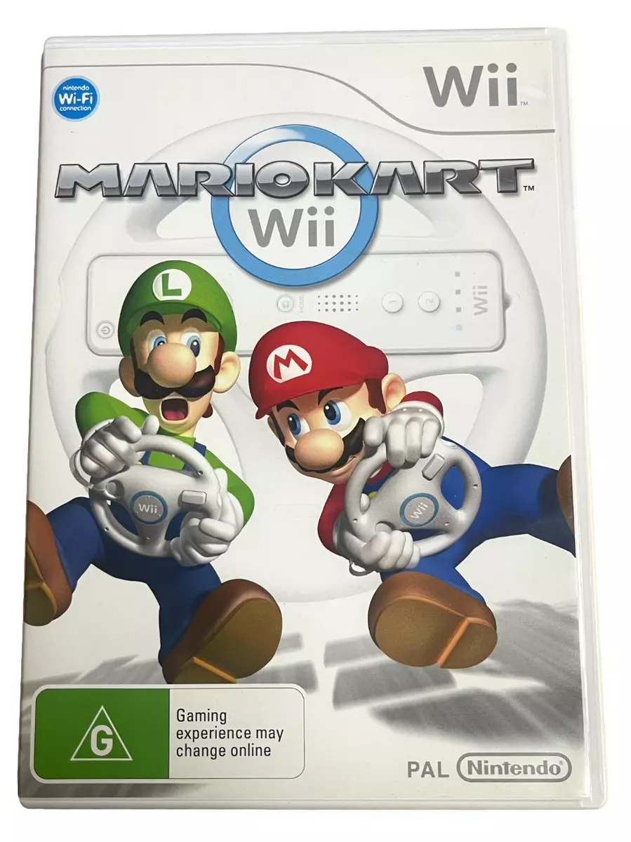 Mario Kart Nintendo Wii PAL *Complete* Wii U Compatible