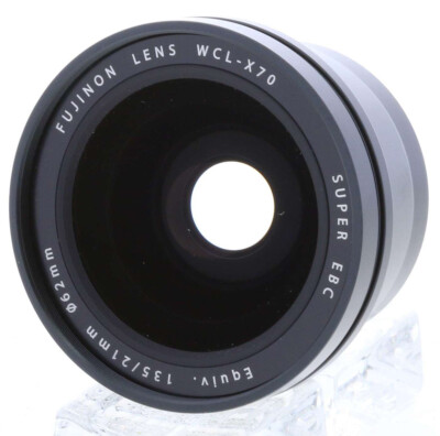 Fujifilm WCL-X70 WCL X70 Wide Conversion Lens Black New | eBay