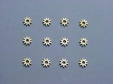 T-JET CHASSIS 12 9 TOOTH PINION GEAR. FITS AURORA. FROM MODEL MOTORING