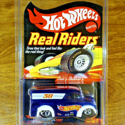 ★入手困難)Dairy Delivery Real Riders RLC限定 Hot Wheels RLC Real Riders Dairy Delivery 6092/11000 Blue Race