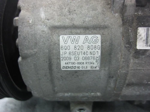 6Q0820808G Compresor Aire Acondicionado para SEAT IBIZA (6L1) Hit 2006 1643764 - Imagen 6 de 10