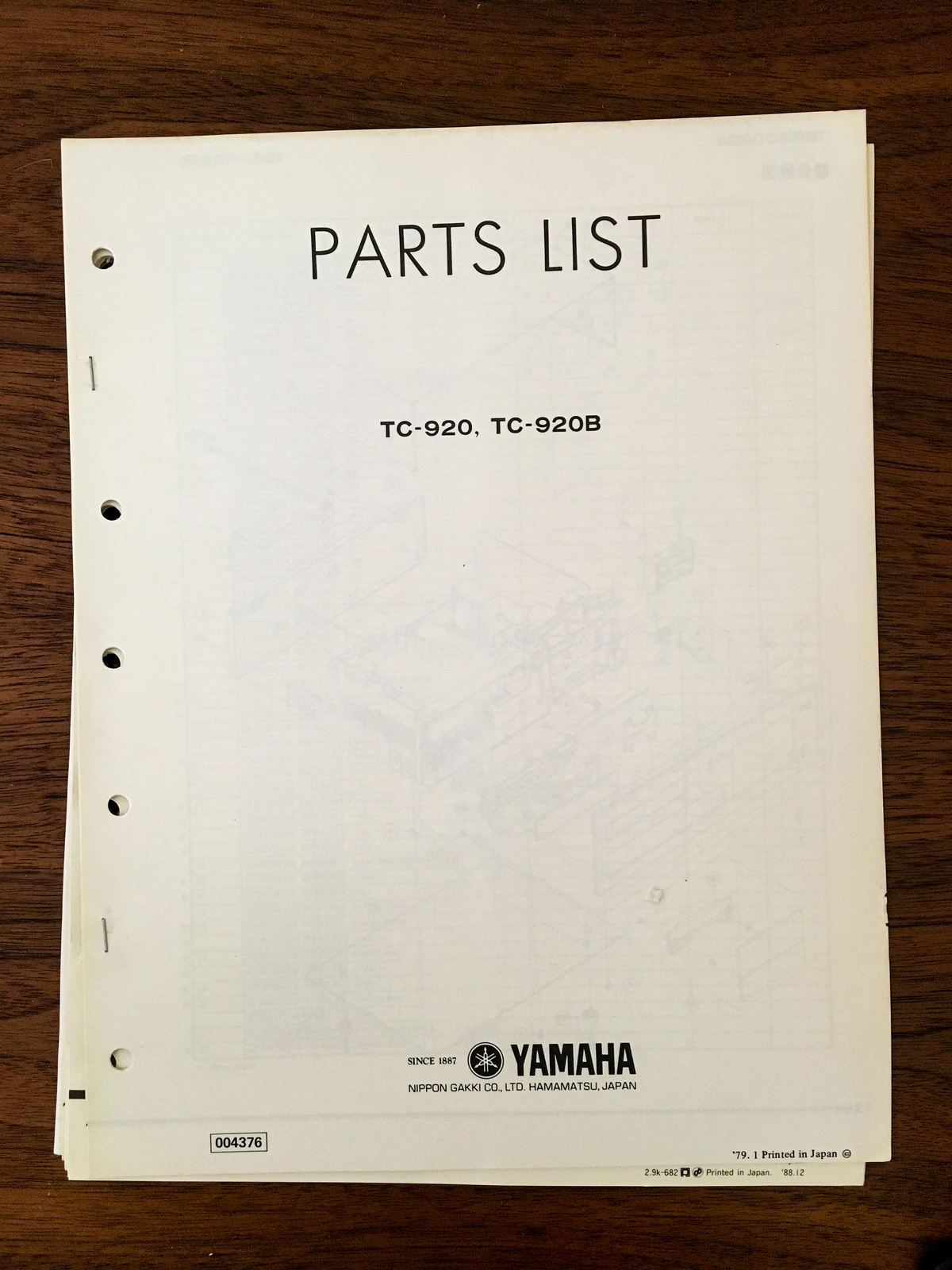 Yamaha TC-920 vintage audio equipment - eBay listing photo 3