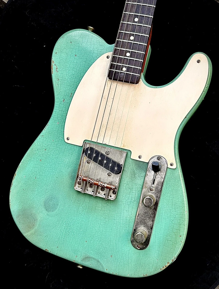 Virgil s Vintage Relic Aged 60s Esquire. Knotty Pine. Roasted Maple