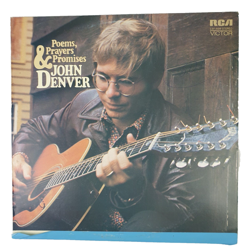John Denver - Poems, Prayers & Promises 33 RPM Vinyl LP Record, 1971, Rock, VGC