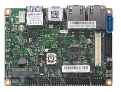  *FULL WARRANTY* Supermicro A2SAP-E Motherboard Intel Atom E3940 Embedded