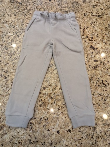 Athletic Works Boys Active Microfleece 2 PC Set Jacket Pants Grey size XS (4-5) - Picture 3 of 18