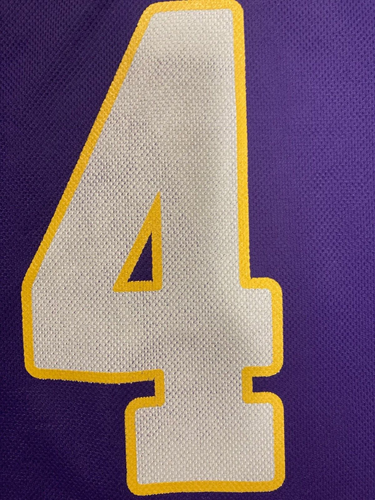 Brett Favre Minnesota Vikings Purple Reebok NFL Jersey Size Boys Medium - Picture 11 of 12