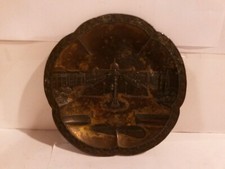 St Louis Worlds Fair Expo vintage 1904 dresser pin tray metal Cascades
