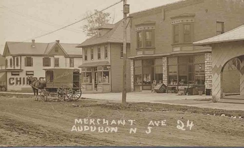 Audubon, N.J. - "Merchant Ave." - R. P. P. C. - Circa 1910 - Unused - Picture 2 of 5
