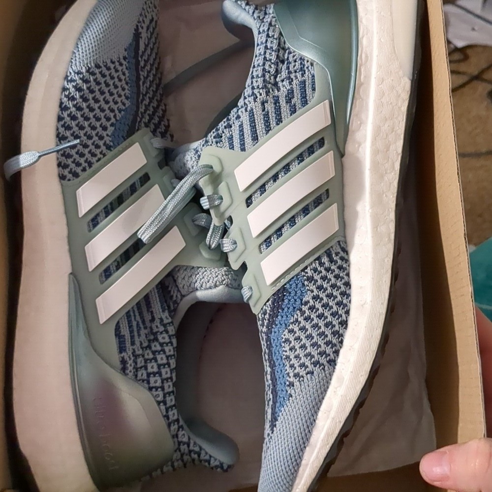 adidas gazelle silver green womens adidas Ultraboost 5X Shoes Grey 8 main image 0