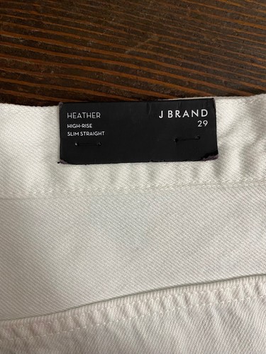 J Brand Heather Button Fly Jeans in Hydrosphere SIZE 29 - Picture 7 of 8