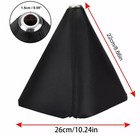 PU Leather Gear Stick Shift Boot Gaiter For 2001-2013 Toyota Corolla – Universal Fit, Black (as Shown)