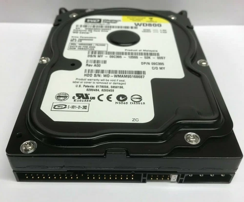 WD WD800BB-75JHA0 Caviar Enhanced IDE 80GB 3.5inch Hard Drive - WD800